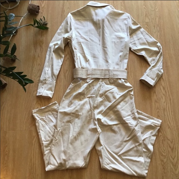 Sold on Mercari! Zara Tencel Safari Jumpsuit - Picture 7 of 8